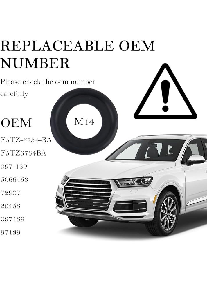 10PCS النفط تصريف المكونات طوق استبدال，النفط تصريف المكونات غسالة تخفيض تسرب النفط،بأمان النفط المكونات طوق ملحقات السيارات لمعظم السيارات - Image 4